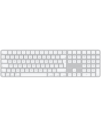 Magic Keyboard with Touch ID and Numeric Keypad for Mac models with Apple silicon - International English - White Keys,Model A3119