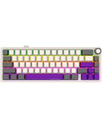 LORGAR KBP70MW, Wireless 65% Mechanical Gaming Keyboard Pro, Beige, CZ/SK layout