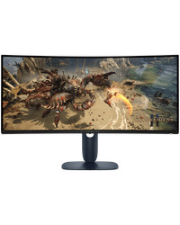 Monitor Alienware 34 Gaming AW3425DWM Curved, 3440x1440, WQHD, 180Hz, VA Antiglare, 21:9, 3000:1, 400 cd/m2, AMD FreeSync+ VESA, 4ms/2ms/1ms, 178/178, DP, 2xHDMI, 2xUSB-A, USB-B, Tilt, Pivot, Height Adjust, 3Y
