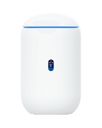 Ubiquiti UniFi UDR7 Dream Router 7 Desktop 10G Cloud Gateway with integrated WiFi 7, PoE switch, microSD storage, and full UniFi application support, 10G SFP+ and (1) 2.5 GbE RJ45 WAN port, 64 GB microSD