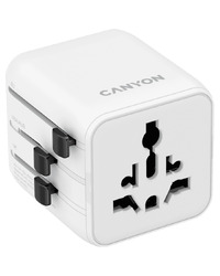 CANYON Travel Adapter OnTour One EU/UK/US/AUS White