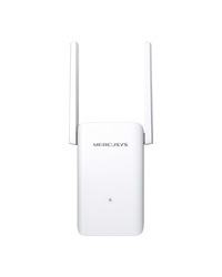 Mercusys ME80X AX3000 Wi-Fi Range Extender, 574 Mbps at 2.4 GHz + 2402 Mbps at 5 GHz, 2 x Fixed External Antennas, 1 x Gigabit Port, Wall Plugged, 1024 QAM, OFDMA, MERCUSYS APP, WPS/Reset Button, Signal Indicator, Range Extender/Access Point mode