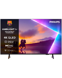 Philips TV QLED 55PUS8510/12, AMBILIGHT 4K QLED UHD TV, 139 cm (55''), Titan OS Pametna platforma, P5 Image processor, Dolby Atmos