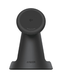 Anker MagGo Wireless Charging Station (3-in-1, Dock Stand) cable and charger bundle Black