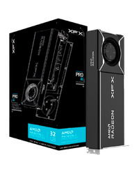 XFX AMD Radeon AI Pro R9700 Blower, 32GB GDDR6 4xDP, AMD RDNA 4