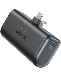 Anker Nano Power Bank (22.5W, Built-In USB-C Connector) Black