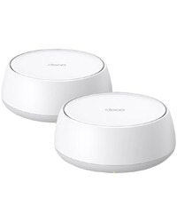 TP-Link Deco BE25(2-pack) BE3600 Whole Home Mesh Wi-Fi 7 System, 688 Mbps at 2.4 GHz + 2882 Mbps at 5 GHz, Internal Antennas, 2 x 2.5 Gigabit Ports, 160MHz for 5 GHz, 4-Stream, Deco App, Router/AP Mode, IPv6, IPTV, HomeShield (Parental Controls,..)