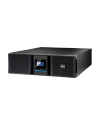 Eaton 9SX Gen2 UPS, 6000 VA, 6000 W, Online Double-conversion, Input: Hardwired, Outputs: (8) C13, (3) C19, 1/1 Phase, LCD display, Rack/tower, 3U, Rack-mounting kit included, 2y warranty.