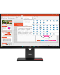 Lenovo ThinkVision T27-40 Monitor 27'' IPS, 16:9, 1920 x 1080 (FHD), 120Hz, 4/6ms, 300 cd/m^2, 1500:1, 2x HDMI 2.1, DisplayPort 1.4, USB Hub, USB-C 15w, Vesa, 3Y