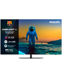 Philips 55OLED820/12 4K Google TV OLED, AMBILIGHT TV, 144 Hz, P5 AI Procesor, 139 cm (55''), Dolby Vision and Dolby Atmos