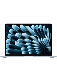 MacBook Air 13-inch,Sky Blue,Model A3449,M5 CHIP WITH 10C CPU, 8C GPU,16GB unified memory,30W USB-C Power Adapter,512GB SSD storage,Two Thunderbolt 4 Ports,Touch ID,Liquid Retina display,Force Touch Trackpad, KEYBOARD-INT