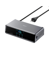 Anker Prime Docking Station (14-in-1, Triple Display, DisplayLink) Gray