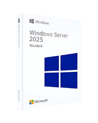 Windows Server 2025 Standard,No Media, WS2022 Std Downgrade w/DVD Media,Multi Lang, Customer Kit