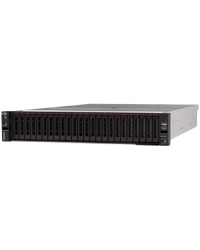 Lenovo ThinkSystem SR655 V3, AMD EPYC 9115 (16C 2.6GHz 125W), 1x32GB TruDDR5 6400MHz (2Rx8) RDIMM,RAID 940-8i 4GB PCIe12Gb Adapter, 2x750W Titanium,XCC Platinum, 8x2.5 Backplane,3yr. Warranty