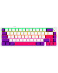 LORGAR Gaming Keyboard KBP70MW Pro Wireless 65% White EN