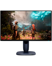 Monitor Alienware 27 AW2725Q, 3840x2160, 4K UHD, 240Hz, QD-OLED Antiglare, 16:9, 1500000:1, 250 cd/m2, NVIDIA G-SYNC Compatible, 0.03ms, 178/178, DP, 2xHDMI, USB-B, 3xUSB-A, Tilt, Swivel, Pivot, Height Adjust, 3Y