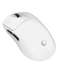 Miš gaming RAMPAGE CLAX 60 GRAM Wireless Ultra Light White Charging 3311 Sensor 24000 DPI, 41041