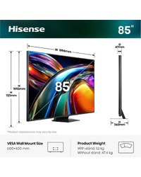 HISENSE TV LED 85UR9S