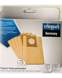 SCHEPPACH PAPIRNA FILTER VREĆICA SPRAYVAC 20 (5 KOM)