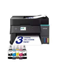 Printer EPSON EcoTank L6370 print/scan/copy/ 35str/min crno-bijelo.23str/min boja. 4800x1200 dpi. ADF, Duplex(scan, copy). WiFi. Crni. Tinte 101