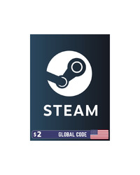 Steam gift card 2$ - Global