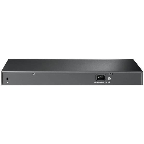 28-port gigabit Easy Smart switch with 24 PoE+ ports, 26 10/100 ...