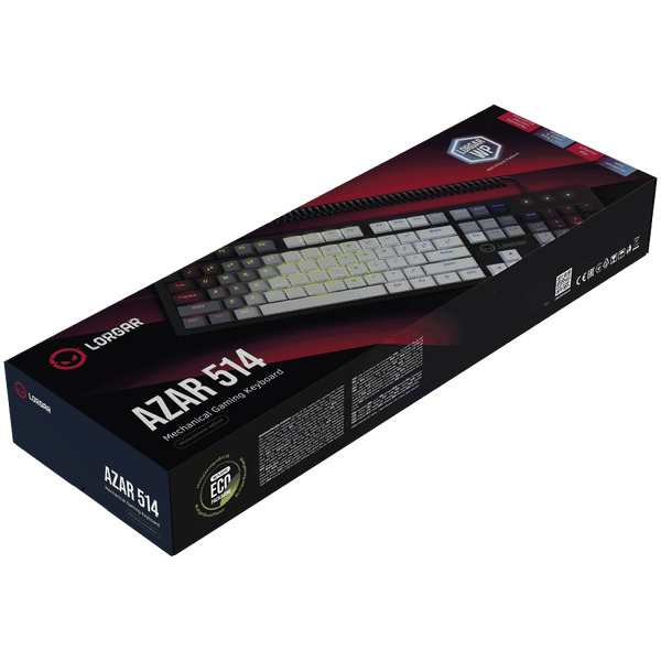 LORGAR Azar 514, Wired mechanical gaming keyboard, RGB backlight ...