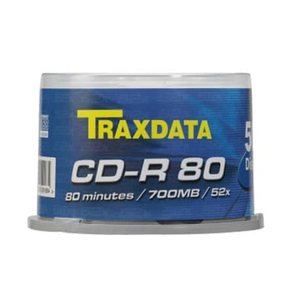 Traxdata Gold CD-R TRAXDATA, 700 MB, 52X, CAKE 50 kom | PC Prime