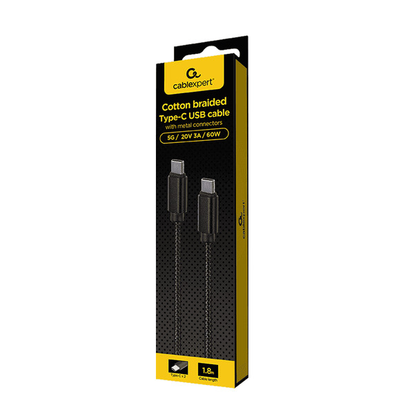 Usb Boje USB 2.0 kabl Type-C to Type-C sa metalnim konektorima CCDB-mUSB2B-CMCM ...